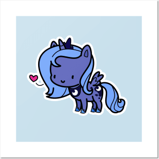 Princess Luna (Season 1) chibi Posters and Art